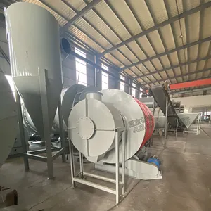 Secador rotatorio de pulpa de remolacha de alta temperatura secador rotatorio de material almidón yuca secador rotatorio para biomasa