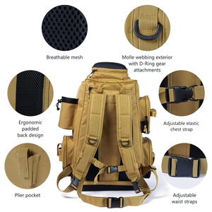 Ba Lô Đựng Đồ Chống Nước Lớn Ba Lô Đựng Đồ Câu Cá Có Tấm Che Mưa Bảo Vệ - Product Image 3