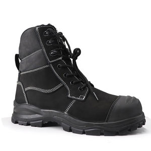 Bottes de travail imperméables de haute qualité avec semelle intermédiaire en Kevlar Anti-écrasement/anti-perforation Bottes de sécurité en cuir nubuck Chaussures d'extérieur - Product Image 2