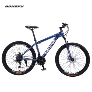 Vélo de montagne <span class=keywords><strong>Cube</strong></span> de haute qualité, 26 pouces, suspension, frein à disque, 21 vitesses, fourche en acier, cadre en acier au carbone, pédale ordinaire - Product Image 2