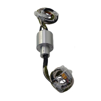 Anillo Colector Óptico Eléctrico Combinado de Alta Precisión, 82 mm de Diámetro Exterior, 1 Canal de Fibra Óptica para Plataformas de Perforación Marítima