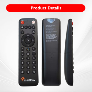 Télécommandes de remplacement populaires de haute qualité 2026 pour <span class=keywords><strong>SMARTBOX</strong></span>-V1 pour téléviseurs Android intelligents, emballage en boîte PVC MARTBOX - Product Image 4