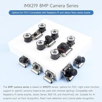 Caméra AIsmartlink Waveshare IMX219-160, compatible avec Raspberry Pi 5, applicable pour Jetson, 8 mégapixels, 160 °   FOV