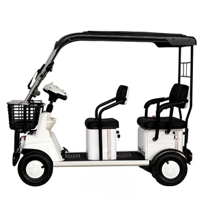 Carrito de Golf Eléctrico de Alta Calidad de 600W, 4 Plazas, Largo Alcance, 4 Ruedas - Product Image 5