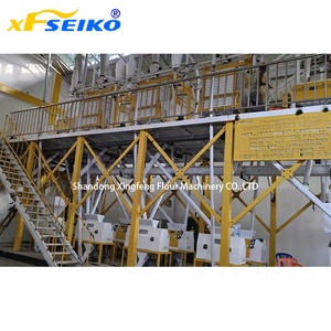 Tùy chỉnh được thiết kế 36 tấn mỗi ngày ngô & bột mì Máy phay với động cơ như thành phần cốt lõi & tích hợp hệ thống đóng gói - Product Image 4