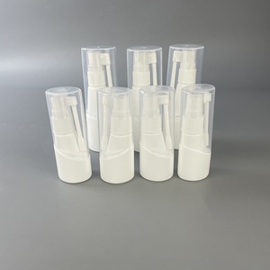 Spray Nasal médico de plástico blanco 18/410 con boquilla larga, boca blanca, <span class=keywords><strong>garganta</strong></span> Nasal, 25ml/30ml/50ml/60ml, botella con bomba de pulverización - Product Image 4