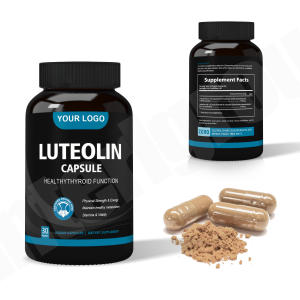 Supplément alimentaire Extrait de lutéoline Capsule de lutéoline Prix Végétarien OEM 98% Capsules de lutéoline - Product Image 2