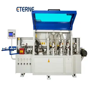 Multifunctional PVC wood furniture automatic edge banding machine with integrated scraping and repairing