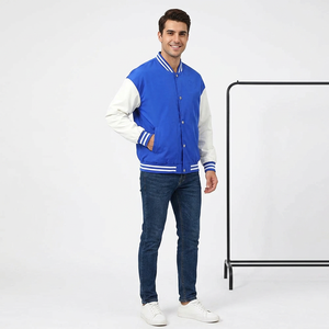 Hot Selling Custom Cool Style Fleece Winter Varsity <b>Jackets</b> <b>Baseball</b> Bomber Leather CollegeBaseballjacket <b>for</b> <b>men</b> - Product Image 1