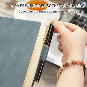 Agenda A5 de Alta Gama, Personalizada, con Tapa Dura de Cuero, Logotipo Personalizado al por Mayor, para Uso en Oficina, Formulario Personalizado - Product Image 5