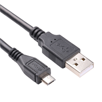 Farsince vente en gros câble de charge de données Mirco Usb vers Usb 6ft 50cm 1m 1.8m écran coulé