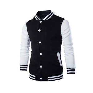 Wholesale <b>Plus</b> <b>Size</b> Men's Varsity <b>Jackets</b> with Custom Logo Plain Letterman Canvas <b>Jacket</b> for Winter Customizable Pattern - Product Image 3