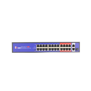 24 Port Gigabit 1000Mbps Passive Power Over <b>Ethernet</b> PoE <b>Switch</b> with SFP for CCTV Camera - Product Image 2