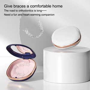 Estuche para Retenedores Dentales, Caja Magnética para Alineadores, Contenedor para Protectores Bucales, Caja de Viaje para Dentaduras Postizas - Product Image 4