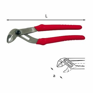 Pince réglable 180 B, largeur de mâchoire 6 pouces, lame dentée de 1 pouce, qualité industrielle, en acier au chrome-vanadium - Product Image 1