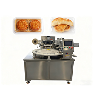 Machine d'emballage sous atmosphère modifiée de type boîte rotative <span class=keywords><strong>GYS</strong></span>-1100 peut emballer des gâteaux de lune, des pâtisseries au jaune d'œuf et d'autres produits - Product Image 1