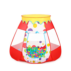 Fabricant indonésien de jouets, maison de jeu pliable pour enfants, aire de jeux intérieure pour tout-petits, tente portable avec piscine à balles - Product Image 1