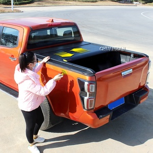 Cubierta de cama de camión duro de aluminio jeep gladiador tonneau cubierta para Ford F150 Ranger hiulx - Product Image 4