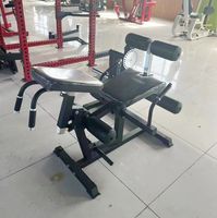 Appareil 3-en-1 en acier pour quadriceps et ischio-jambiers, double extension et flexion des jambes avec service ODM
