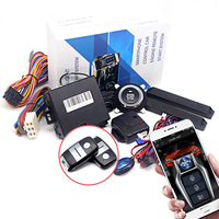 Alarme de voiture : Offre Spéciale – Système universel de démarrage à distance par téléphone portable, démarrage à une touche, modification du démarrage, système d'entrée sans clé