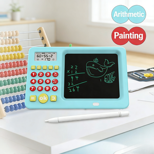 Nuevo Producto, Calculadora Electrónica con Pilas para Práctica <span class=keywords><strong>de</strong></span> Aritmética Oral para Niños, Juguetes Matemáticos Divertidos, Tableta <span class=keywords><strong>de</strong></span> Escritura LCD - Product Image 5