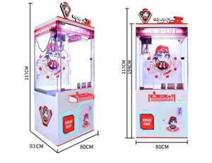 Simulateur de machine à poupées à grue en verre entièrement transparent - Product Image 6