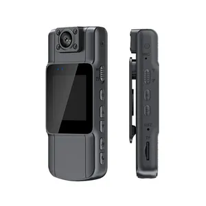 Enregistreur Vidéo WiFi 2K Portable Corps Application de la Loi Porté par Caméra Vision Nocturne Laser Infrarouge Caméra d'Action