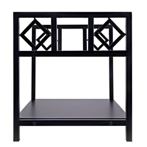 Manufacturer Supply Durable Indoor Fireplace Wood Holder Fire Log Rack Storage Heavy Duty Firewood Stand Rack