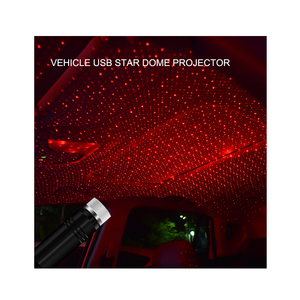 360 degrés rotatif romantique voiture toit Laser Projection <span class=keywords><strong>ciel</strong></span> étoilé Led Projection lumière voiture toit plafond étoile lumière - Product Image 1