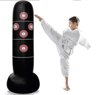 Ensemble de sacs de frappe gonflables pour enfants, équipement de boxe pour enfants et adultes