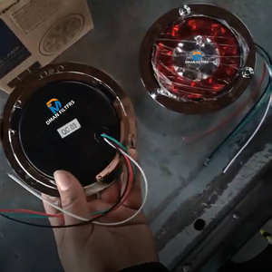 Nhà Máy Bán Hàng Trực Tiếp 4 "Xe Tải <span class=keywords><strong>LED</strong></span> Đèn New Side Đánh Dấu Ánh Sáng Xe Ánh Sáng 24V Vòng Hổ Phách 16 Đèn <span class=keywords><strong>LED</strong></span> Đèn Cho Xe Tải Trailer - Product Image 6