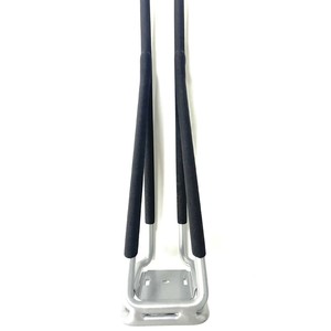 PVC dip-coated storage <b>hooks</b>, PVC hardware <b>hooks</b> with textured dip-coated finish, textured dip-coated hardware <b>hooks</b>, processed - Product Image 1
