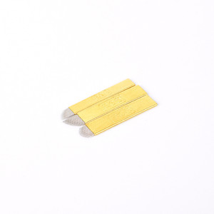 Maquillaje permanente desechable ceja bordado tatuaje aguja hoja plana microblading <span class=keywords><strong>agujas</strong></span> PHI DIY - Product Image 5