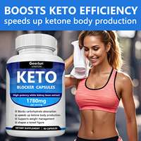 Capsules amincissantes et coupe-faim efficaces à marque privée OEM, à base d'extraits végétaux Keto, compatibles Keto, pour le contrôle du poids