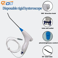 Hystéroscope flexible jetable avec mini caméra, connecteur personnalisé pour le marché humain, endoscope médical, caméra USB