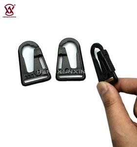 Mousqueton réglable en plastique de 25mm, crochets à boucle, porte-clés, sac à dos - Product Image 2