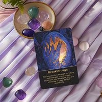 Колода Таро Akashic Records: 78 карт с посланиями от души, карты Таро для духовного роста для начинающих, оптовая продажа OEM