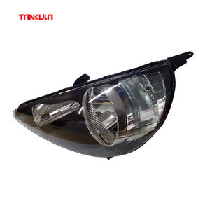 Sistema de iluminación automática HANDA, faro delantero superbrillante para coche, faro halógeno de Color negro para Honda Fit/Jazz 2005 2006 <span class=keywords><strong>2007</strong></span> - Product Image 3