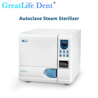 Stérilisateur à vapeur pulsatoire Greatlife Runyes homologué CE pour cliniques dentaires 18L/23L 121 ℃ /134 ℃   Écran LCD, Séchage sous vide, Verrouillage de sécurité