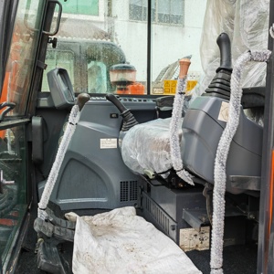 Excavadora de cadenas Doosan DX55 de 5.5 toneladas de alta calidad, modelo 2022, con motor, bomba de engranajes y cojinetes, certificación CE, excelente estado. - Product Image 6