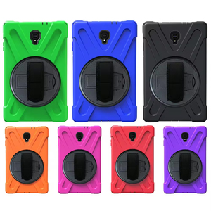 <span class=keywords><strong>เคส</strong></span> PC ตั้งได้ซิลิโคนกันกระแทกหุ้มเกราะสำหรับแท็บ Samsung <span class=keywords><strong>S4</strong></span> 10.5 "T835 T837 T830 2018 - Product Image 4