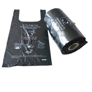 Vente en gros Sacs jetables en plastique pliable pour courses T-shirt avec roulettes - Product Image 6