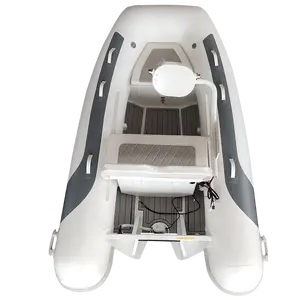 CE RHIB High Speed Folding Rib 330 Deep-v Aluminum Rigid Hull Inflatable Fishing Rowing Rib Boat for Sale