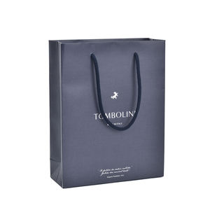 Bolsa de Papel con Logotipo Personalizado, Varios Diseños, Impresión Offset CMYK 4C, Bolsa de Regalo de Papel Kraft Reciclable Ecológica - Product Image 3