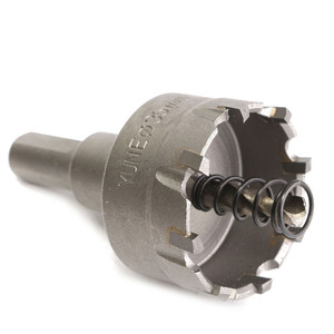 ชุดดอกสว่านเจาะรู 6 ชิ้น ขนาด 22-65 มม. ทำจากเหล็กกล้าไร้สนิมคุณภาพสูง พร้อมหัวคาร์ไบด์ TCT สำหรับเจาะพลาสติก โลหะ และไม้ - Product Image 4