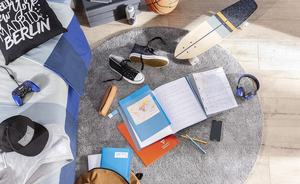 971601AMZC Lot de 2 cahiers A4 de couleurs assorties, <span class=keywords><strong>96</strong></span> <span class=keywords><strong>pages</strong></span>, 21 x 29,7 cm, 90 g, couvertures en polypropylène avec marge - Product Image 5