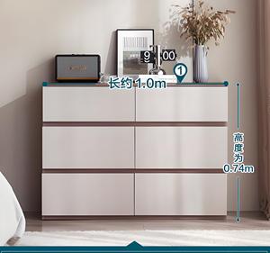 Nhà Máy Giá Stylish trắng bằng gỗ ngực của ngăn kéo và lưu trữ tủ - Product Image 4