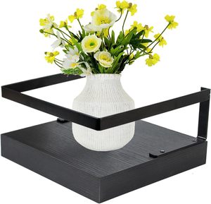 <span class=keywords><strong>Support</strong></span> mural pour plantes, étagère flottante en bois avec <span class=keywords><strong>support</strong></span> <span class=keywords><strong>invisible</strong></span>, étagère <span class=keywords><strong>murale</strong></span> en bois, petites étagères décoratives - Product Image 4