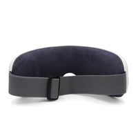 Masseur oculaire sans fil Bluetooth avec 4 niveaux de chaleur, pression d'air, vibration et musique pour soulager la fatigue oculaire, rechargeable