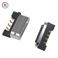 Conector Magnético Pogo Pin de 4, 5 y 10 Pines, Paso de 2.0 mm, Pequeño, Impermeable, Macho y Hembra, del Fabricante